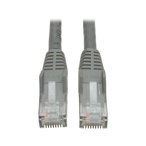 Tripp-Lite N201-035-GY | Cat6 Gigabit Snagless Molded (UTP) Ethernet Cable (RJ45 M/M), Gray, 35 ft. (10.67 m)