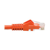 Tripp-Lite N201-035-OR | Cat6 Gigabit Snagless Molded (UTP) Ethernet Cable (RJ45 M/M), Orange, 35 ft. (10.67 m)