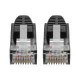 Tripp-Lite N201-06N-BK | Cat6 Gigabit Snagless Molded (UTP) Ethernet Cable (RJ45 M/M), Black, 6-in. (15.24 cm)