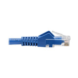 Tripp-Lite N201-06N-BL | Cat6 Gigabit Snagless Molded (UTP) Ethernet Cable (RJ45 M/M), Blue, 6-in. (15.24 cm)