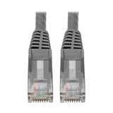 Tripp-Lite N201-06N-GY | Cat6 Gigabit Snagless Molded (UTP) Ethernet Cable (RJ45 M/M), Gray, 6-in. (15.24 cm)