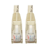 Tripp-Lite N201-06N-WH | Cat6 Gigabit Snagless Molded (UTP) Ethernet Cable (RJ45 M/M), White, 6-in. (15.24 cm)