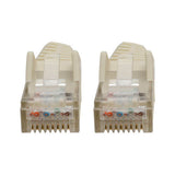 Tripp-Lite N201-06N-WH | Cat6 Gigabit Snagless Molded (UTP) Ethernet Cable (RJ45 M/M), White, 6-in. (15.24 cm)