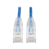 Tripp-Lite N201-S05-BL | Cat6 Gigabit Snagless Slim UTP Ethernet Cable (RJ45 M/M), Blue, 5 ft. (1.52 m)