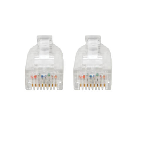 Tripp-Lite N201-S06-BK | Cat6 Gigabit Snagless Slim UTP Ethernet Cable (RJ45 M/M), Black, 6 ft. (1.83 m)