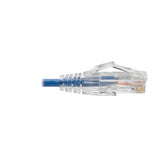Tripp-Lite N201-S07-BL | Cat6 Gigabit Snagless Slim UTP Ethernet Cable (RJ45 M/M), Blue, 7 ft. (2.13 m)