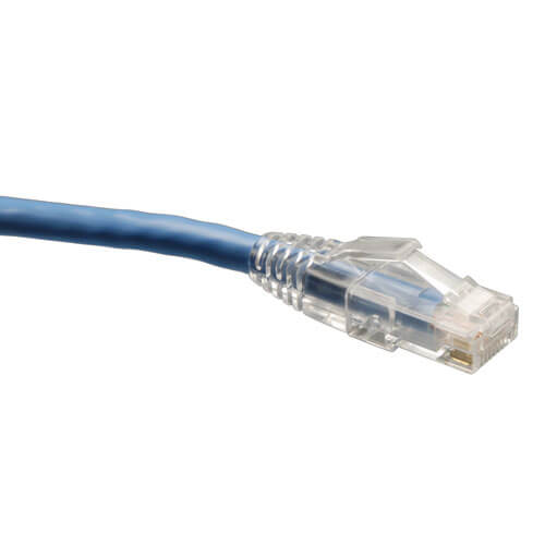 Tripp-Lite N202-075-BL | Cat6 Gigabit Solid Conductor Snagless UTP Ethernet Cable (RJ45 M/M), Blue, 75 ft. (22.86 m)