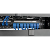 Tripp-Lite N204-003-BL-DN | Down-Angle Cat6 Gigabit Molded UTP Ethernet Cable (RJ45 Right-Angle Down M to RJ45 M), Blue, 3 ft. (0.91 m)