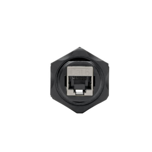 Tripp-Lite N206-BC01-IND | RJ45 Bulkhead Coupler for Cat5/Cat6, Female to Female, Shielded, Industrial, Dust Cap - IP68, TAA