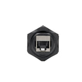 Tripp-Lite N206-BC01-IND | RJ45 Bulkhead Coupler for Cat5/Cat6, Female to Female, Shielded, Industrial, Dust Cap - IP68, TAA