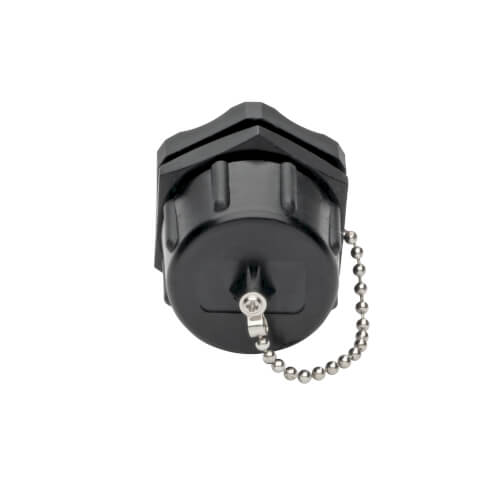 Tripp-Lite N206-BC01-IND | RJ45 Bulkhead Coupler for Cat5/Cat6, Female to Female, Shielded, Industrial, Dust Cap - IP68, TAA