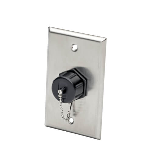 Tripp-Lite N206-KJ01-IND | Keystone Jack Cat6/Cat5e, RJ45, Shielded, Dust Cap, Industrial - 110 Punch Down, IP68, TAA