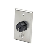 Tripp-Lite N206-KJ01-IND | Keystone Jack Cat6/Cat5e, RJ45, Shielded, Dust Cap, Industrial - 110 Punch Down, IP68, TAA