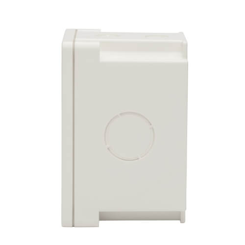 Tripp-Lite N206-SB01-IND | Waterproof Electrical Junction Box - Surface Mount, Industrial, Single Gang, IP68, TAA, 2 Cutouts