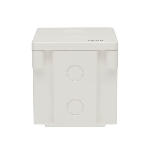 Tripp-Lite N206-SB01-IND | Waterproof Electrical Junction Box - Surface Mount, Industrial, Single Gang, IP68, TAA, 2 Cutouts