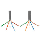 Tripp-Lite N220-01K-GY | Cat6 Gigabit Bulk UTP Stranded 24 AWG CMR PVC Cable, Gray, 1000 ft. (304.8 m) TAA
