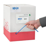Tripp-Lite N224-01K-BL | Cat6 Gigabit Solid-Core Plenum-Rated UTP CMP PVC Bulk Ethernet Cable, Blue, 1000 ft. (304.8 m)