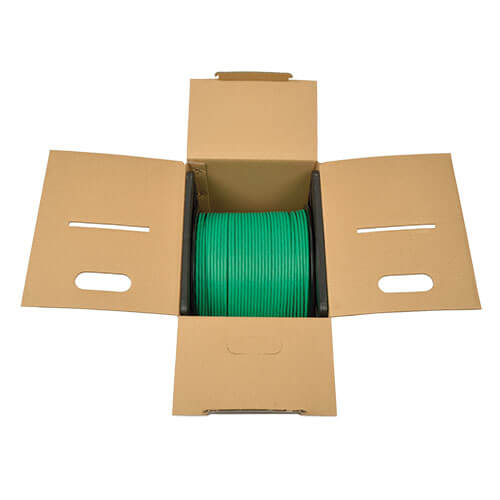 Tripp-Lite N224-01K-GN | Cat6 Gigabit Solid-Core Plenum-Rated UTP CMP PVC Bulk Ethernet Cable, Green, 1000 ft. (304.8 m)