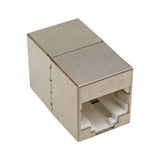 Tripp-Lite N234-001-SH | Cat6 Straight-Through Modular Shielded Compact In-Line Coupler (RJ45 F/F), TAA