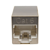 Tripp-Lite N234-001-SH | Cat6 Straight-Through Modular Shielded Compact In-Line Coupler (RJ45 F/F), TAA