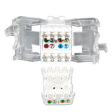 Tripp-Lite N238-001-WH-TF | Toolless Cat6/5e Keystone Jack - White, TAA
