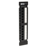 Tripp-Lite N250-012 | 12-Port Cat6/Cat5 Wall-Mount Vertical 110 Patch Panel, TAA