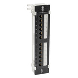 Tripp-Lite N250-P12 | Cat6 Wall-Mount 12-Port Patch Panel - PoE+ Compliant, 110/Krone, 568A/B, RJ45 Ethernet, TAA
