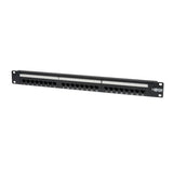 Tripp-Lite N252-024 | 24-Port 1U Rack-Mount Cat6/Cat5 110 Patch Panel, 568B, RJ45 Ethernet, TAA