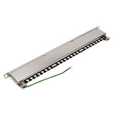 Tripp-Lite N252-024-HU-SHK | Cat5e/Cat6 24-Port Patch Panel - Shielded, Krone IDC, 568A/B, RJ45 Ethernet, 0.5U Rack-Mount, TAA