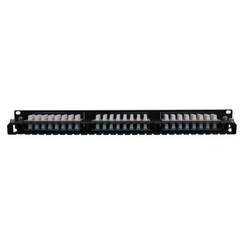 Tripp-Lite N252-048-1U | 48-Port 1U Rack-Mount Cat6/Cat5 High Density 110 Patch Panel, 568B, RJ45 Ethernet, TAA