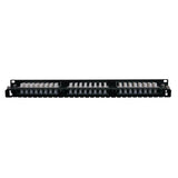 Tripp-Lite N252-048-1U | 48-Port 1U Rack-Mount Cat6/Cat5 High Density 110 Patch Panel, 568B, RJ45 Ethernet, TAA