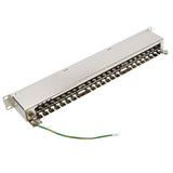 Tripp-Lite N252-048-SH-K | Cat5e/Cat6 48-Port Patch Panel - Shielded, Krone IDC, 568A/B, RJ45 Ethernet, 1U Rack-Mount, TAA