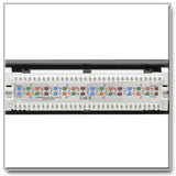 Tripp-Lite N252-P24 | Cat6 24-Port Patch Panel - PoE+ Compliant, 110/Krone, 568A/B, RJ45 Ethernet, 1U Rack-Mount, TAA