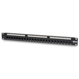 Tripp-Lite N254-024 | 24-Port 1U Rack-Mount Cat6/Cat5 Feedthrough Patch Panel, RJ45 Ethernet, TAA