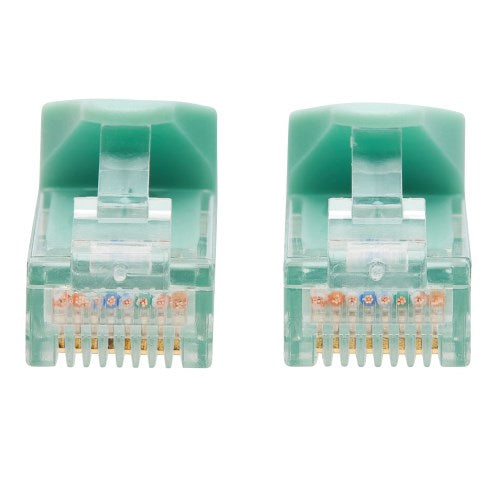 Tripp-Lite N261-005-AQ | Cat6a 10G Certified Snagless UTP Ethernet Cable (RJ45 M/M), Aqua, 5 ft. (1.52 m)
