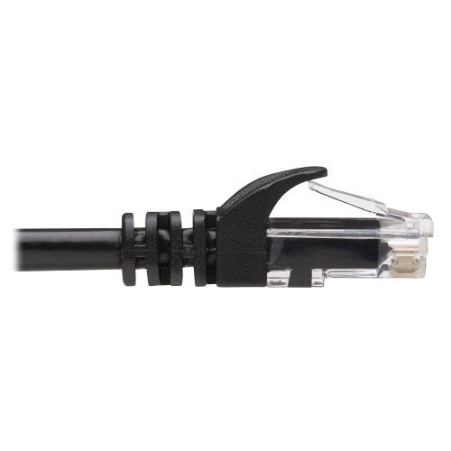 Tripp-Lite N261-007-BK | Cat6a 10G Certified Snagless UTP Ethernet Cable (RJ45 M/M), Black, 7 ft. (2.13 m)
