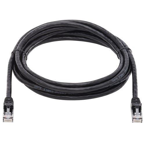 Tripp-Lite N261-014-BK | Cat6a 10G Certified Snagless UTP Ethernet Cable (RJ45 M/M), Black, 14 ft. (4.27 m)