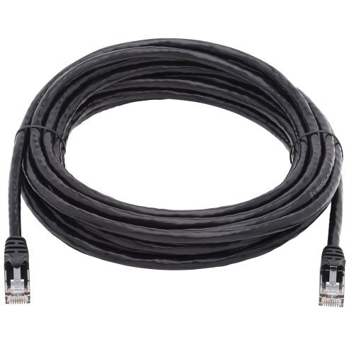Tripp-Lite N261-025-BK | Cat6a 10G Certified Snagless UTP Ethernet Cable (RJ45 M/M), Black, 25 ft. (7.62 m)