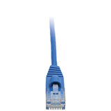 Tripp-Lite N261-S01-BL | Cat6a 10G Snagless Molded Slim UTP Ethernet Cable (RJ45 M/M), Blue, 1 ft. (0.31 m)