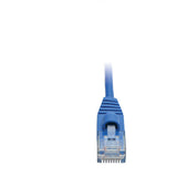 Tripp-Lite N261-S02-BL | Cat6a 10G Snagless Molded Slim UTP Ethernet Cable (RJ45 M/M), Blue, 2 ft. (0.61 m)