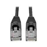 Tripp-Lite N261-S04-BK | Cat6a 10G Snagless Molded Slim UTP Ethernet Cable (RJ45 M/M), Black, 4 ft. (1.22 m)