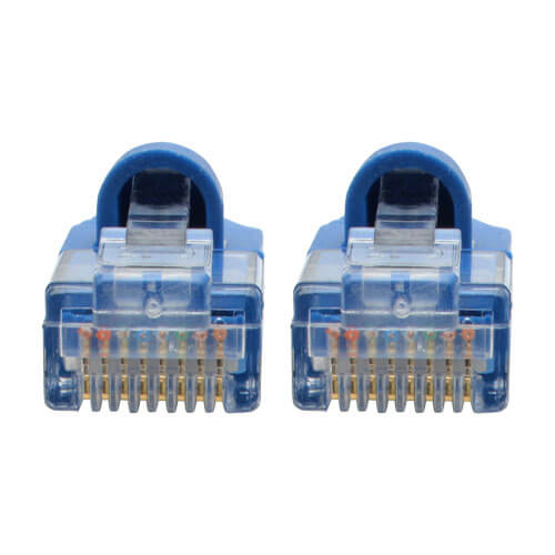 Tripp-Lite N261-S04-BL | Cat6a 10G Snagless Molded Slim UTP Ethernet Cable (RJ45 M/M), Blue, 4 ft. (1.22 m)