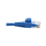 Tripp-Lite N261-S04-BL | Cat6a 10G Snagless Molded Slim UTP Ethernet Cable (RJ45 M/M), Blue, 4 ft. (1.22 m)