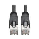 Tripp-Lite N262-005-BK | Cat6a 10G-Certified Snagless Shielded STP Ethernet Cable (RJ45 M/M), PoE, Black, 5 ft. (1.52 m)