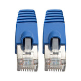 Tripp-Lite N262-007-BL | Cat6a 10G Certified Snagless Shielded STP Ethernet Cable (RJ45 M/M), PoE, Blue, 7 ft. (2.13 m)