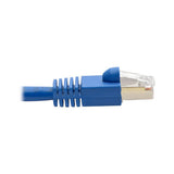 Tripp-Lite N262-007-BL | Cat6a 10G Certified Snagless Shielded STP Ethernet Cable (RJ45 M/M), PoE, Blue, 7 ft. (2.13 m)