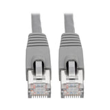 Tripp-Lite N262-007-GY | Cat6a 10G-Certified Snagless Shielded STP Ethernet Cable (RJ45 M/M), PoE, Gray, 7 ft. (2.13 m)