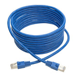 Tripp-Lite N262-014-BL | Cat6a 10G Certified Snagless Shielded STP Ethernet Cable (RJ45 M/M), PoE, Blue, 14 ft. (4.27 m)