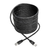 Tripp-Lite N262-025-BK | Cat6a 10G-Certified Snagless Shielded STP Ethernet Cable (RJ45 M/M), PoE, Black, 25 ft. (7.62 m)