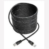 Tripp-Lite N262-030-BK | Cat6a 10G-Certified Snagless Shielded STP Ethernet Cable (RJ45 M/M), PoE, Black, 30 ft. (9.14 m)